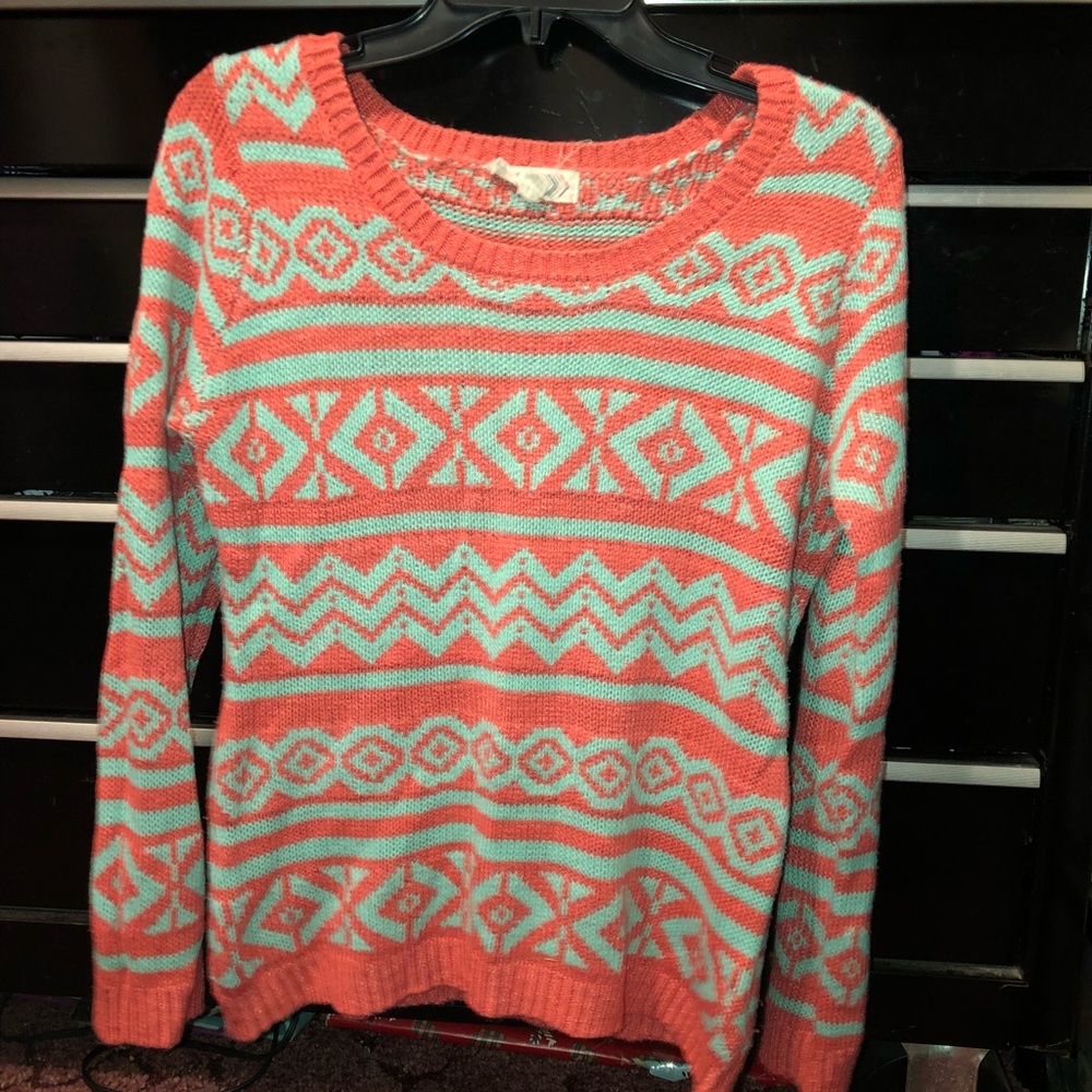 Pink Rose Sweater